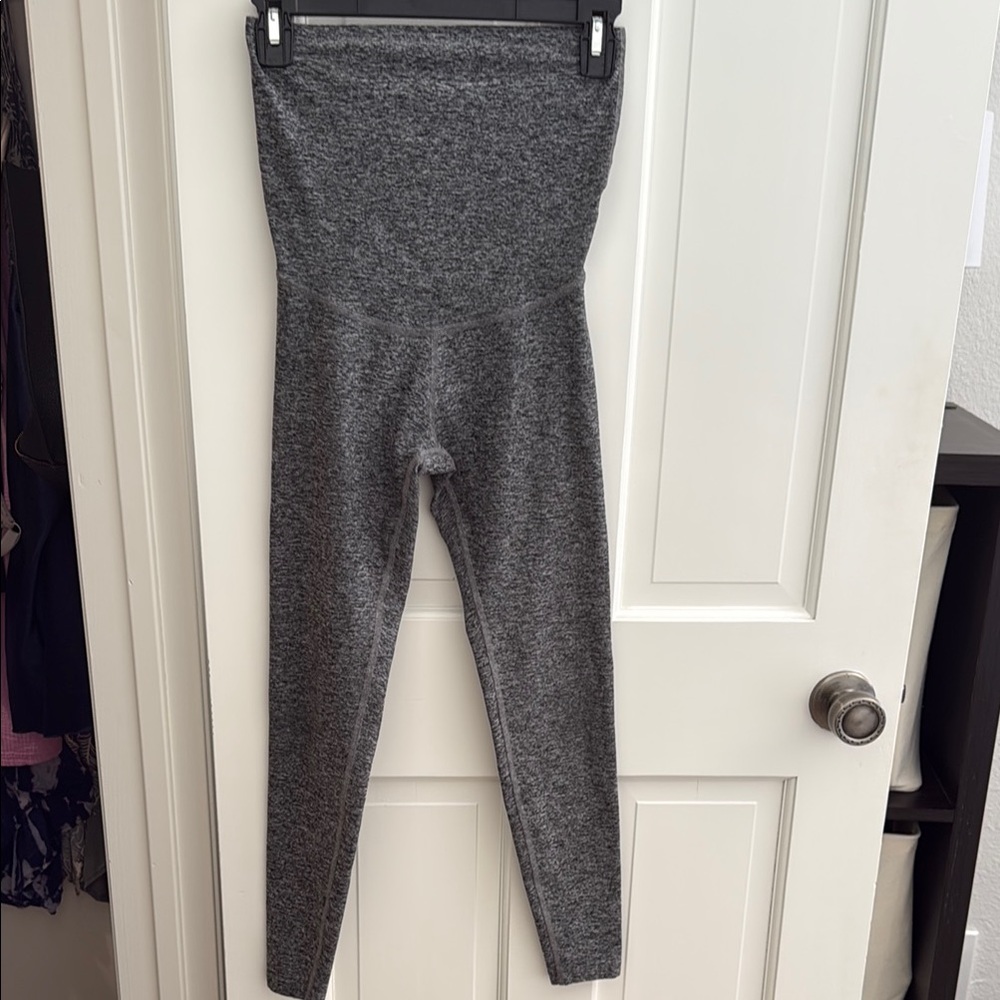 Beyond Yoga Beyond the Bump Midi Maternity Leggings